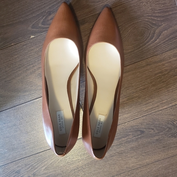 Cole Haan Vesta Pump 65MM In Woodbury Leather - Picture 7 of 12